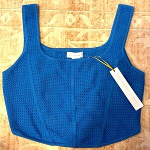 House Of Harlow Knot Crop Top Large